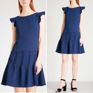 Reiss Melanie Pinktuck Dress, Ink